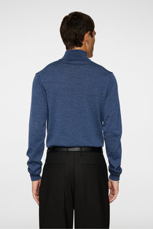 Men | Kiyan Merino Quarter Zip | Key Largo Melange