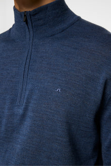 Men | Kiyan Merino Quarter Zip | Key Largo Melange