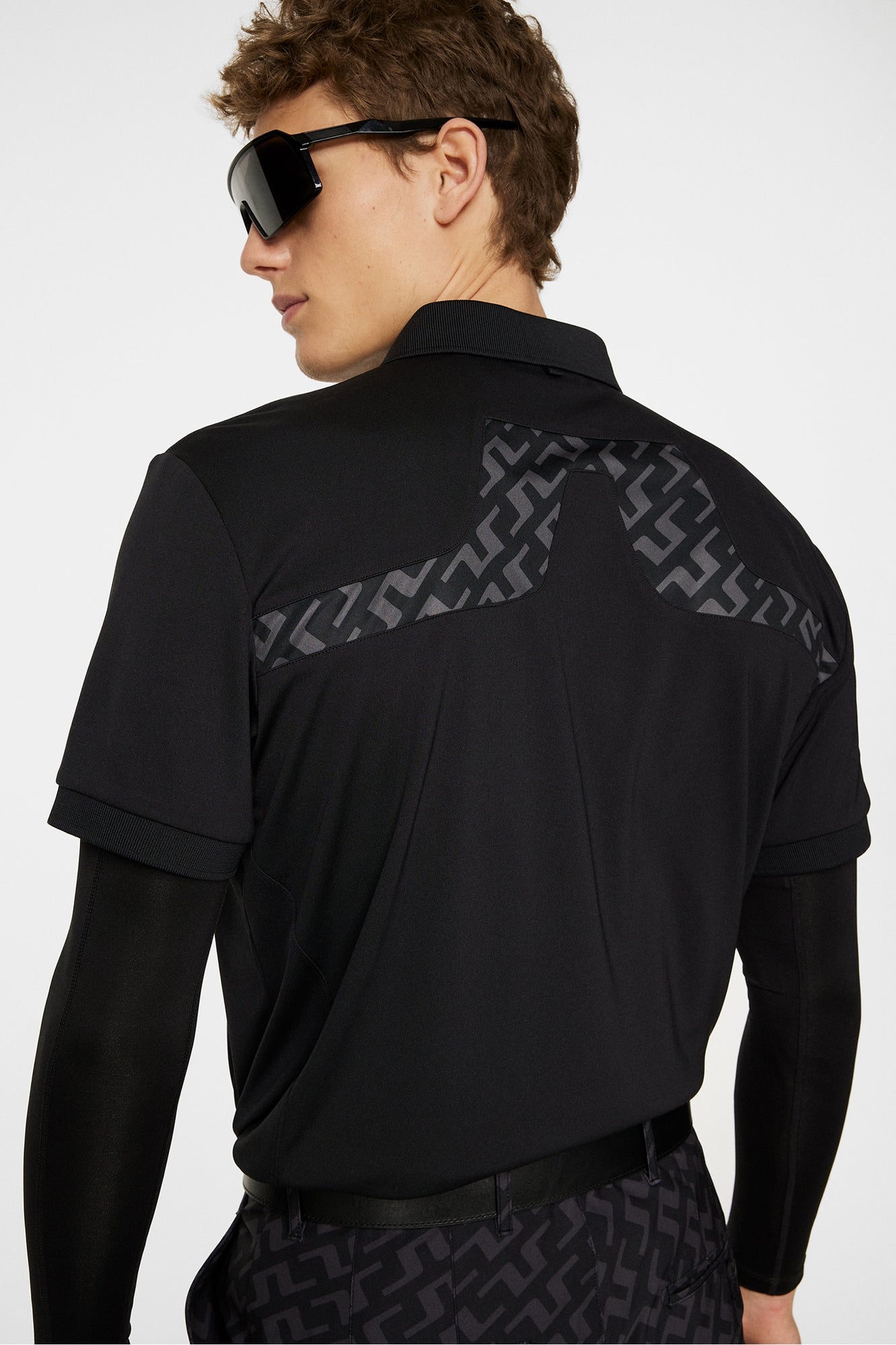 Men | KV Regular Fit Print | Bias Bridge Black