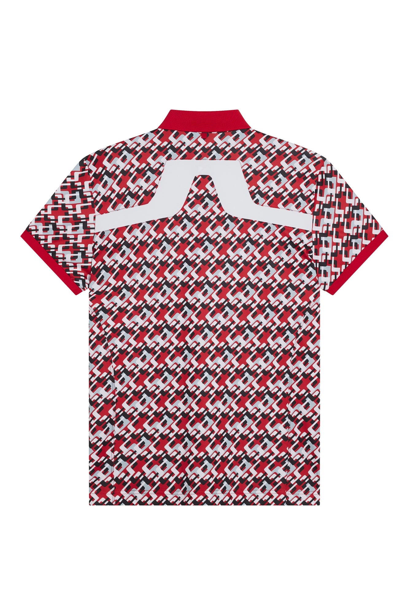 Men | Kv Regular Fit Print Polo | Micro Bridge Cherry