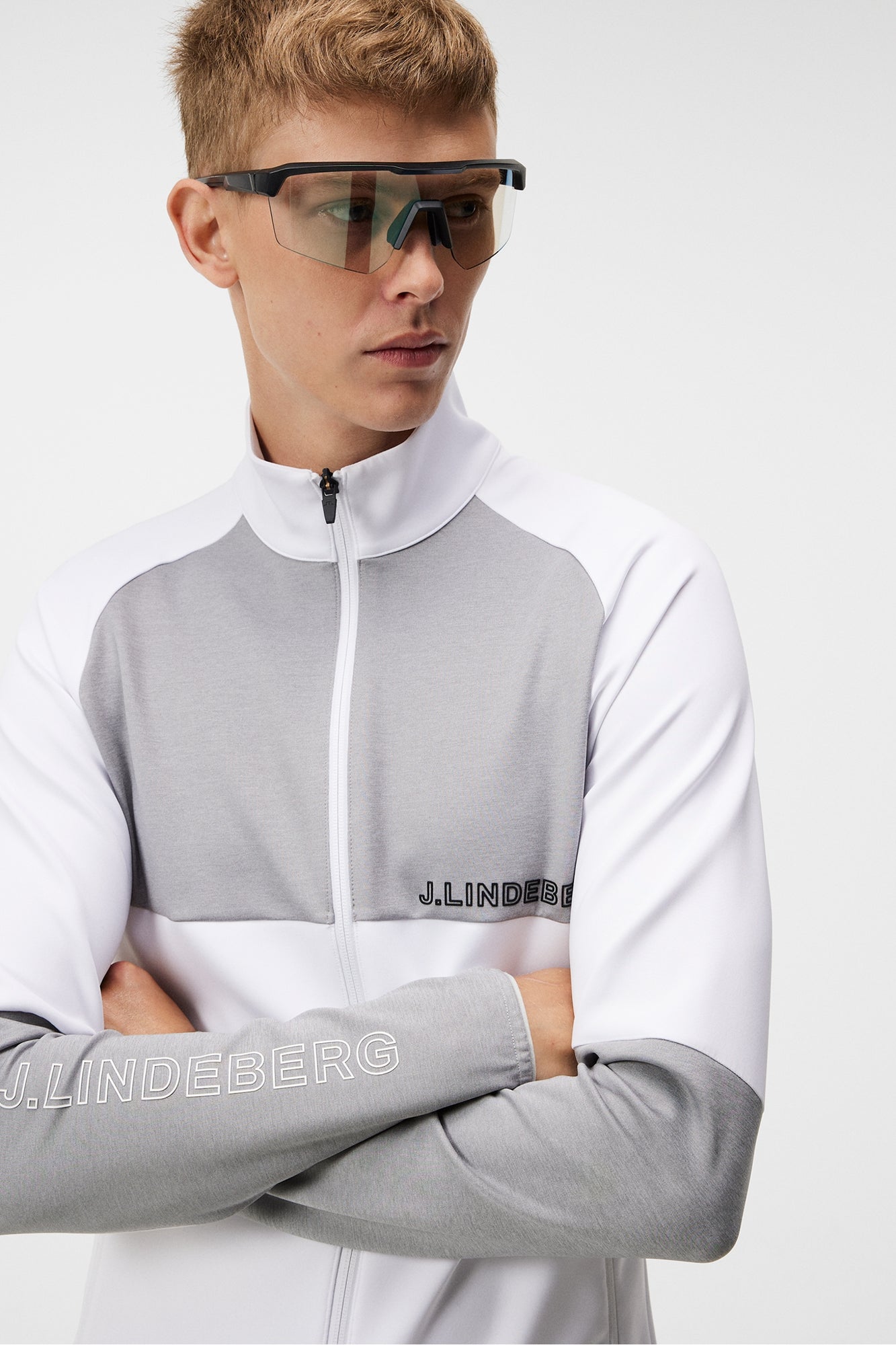 Men | Lazarus Mid Layer | White