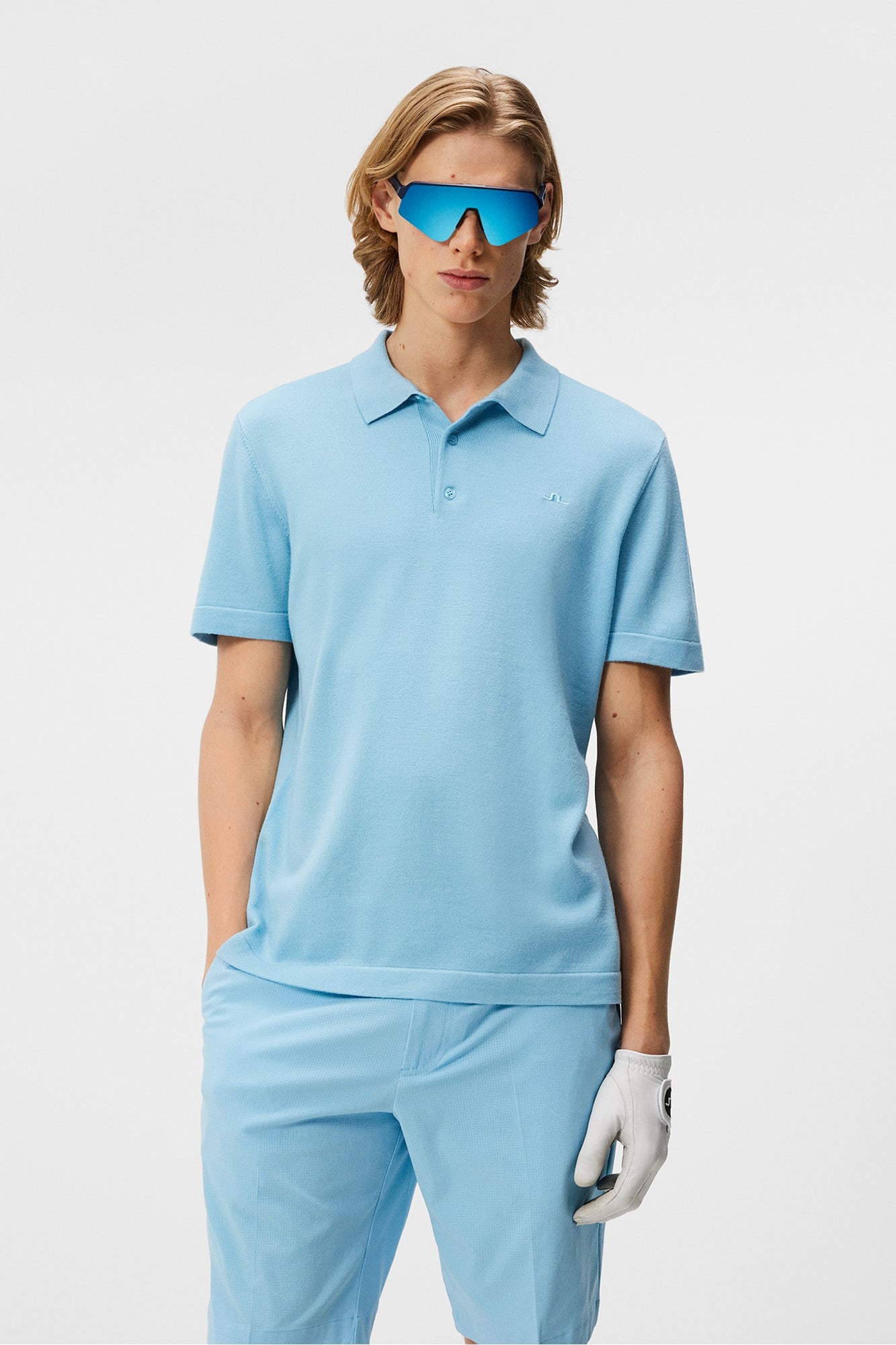 Men | Lear Knitted Shirt | Baltic Sea