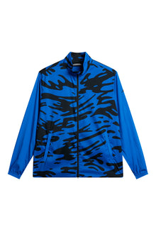 Men | Lear Printed Wind Jacket | Neptune Nautical Blue