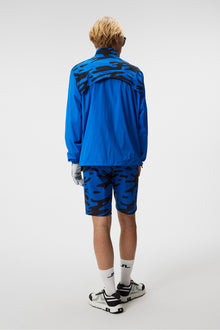 Men | Lear Printed Wind Jacket | Neptune Nautical Blue