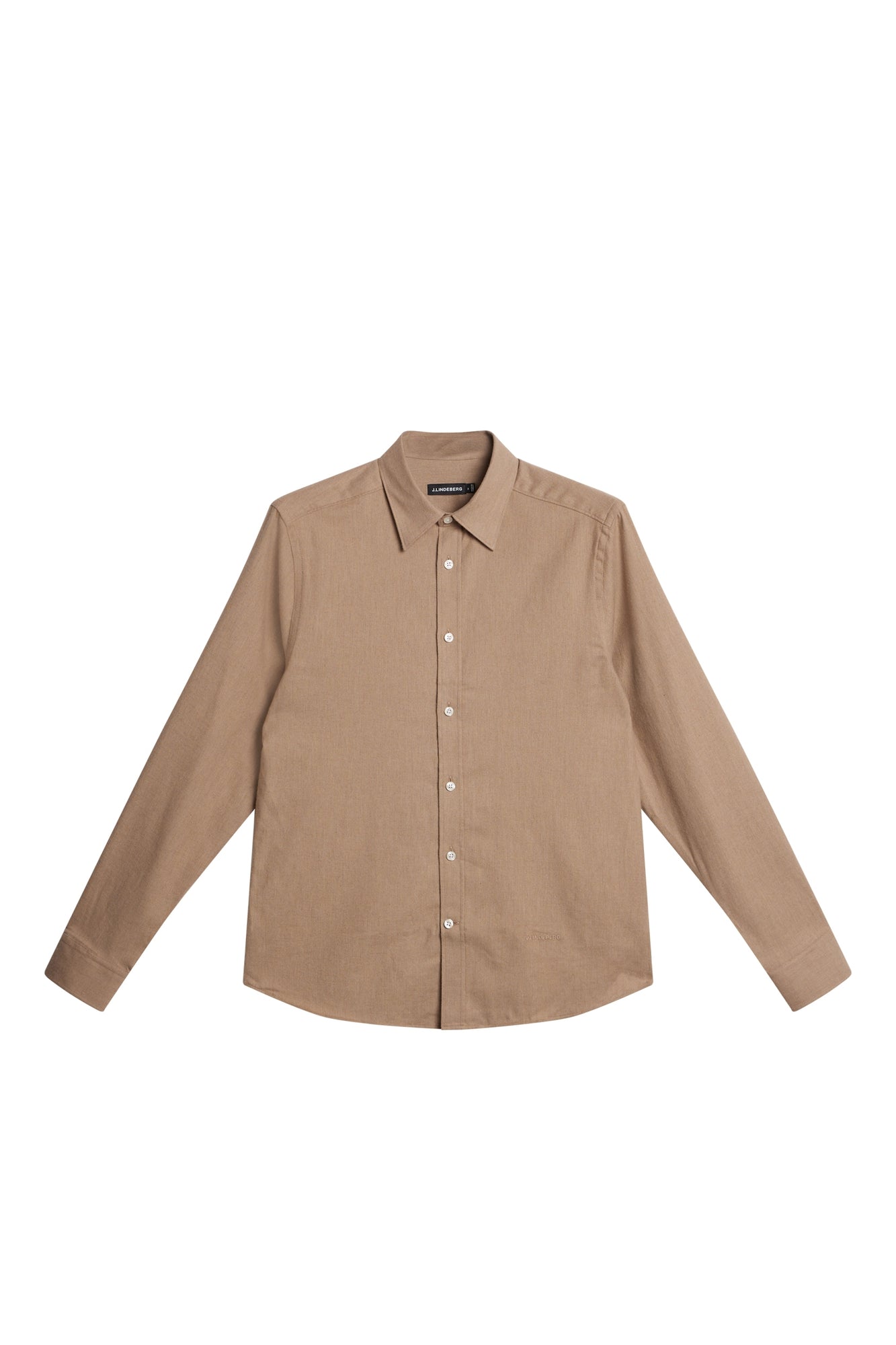 Men | Light Flannel Slishirt | Tiger Brown