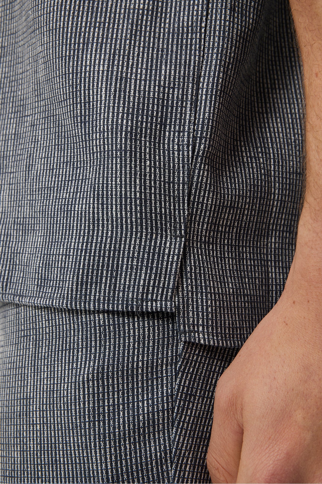 Men | Lind Linen Mix Str Relax Shirt | JL Navy