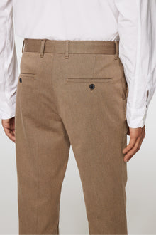 Men | Lois C Flannel Twill Pants | Tiger Brown