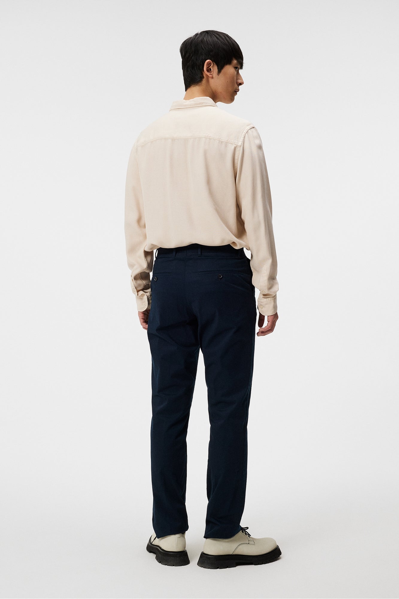 Men | Lois Cloud Satin Pants | JL Navy