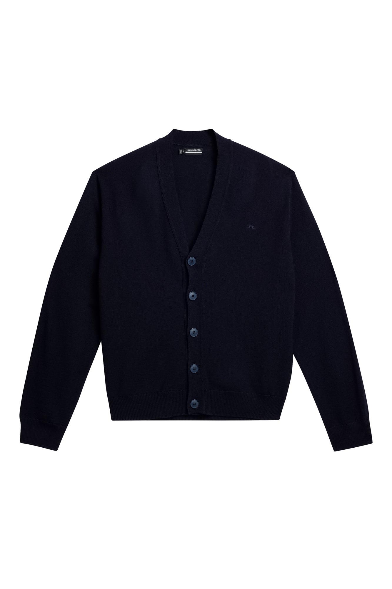 Men | Lucas Knitted Cardigan | JL Navy (V2)