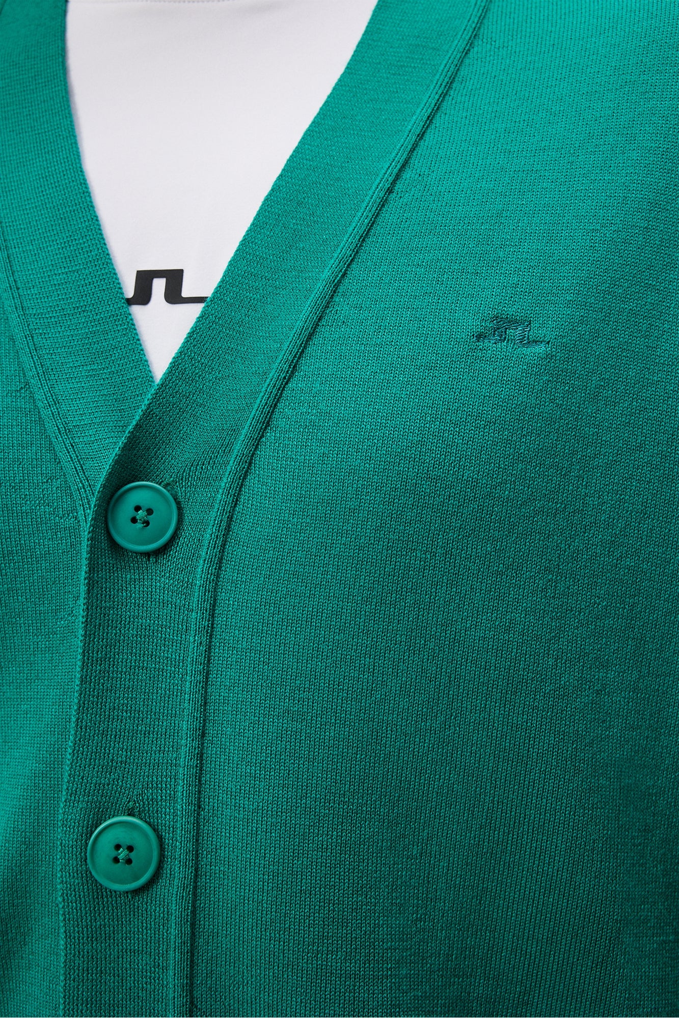 Men | Lucas Knitted Cardigan | Proud Peacock