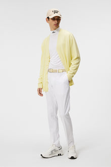 Men | Lucas Knitted Cardigan | Wax Yellow