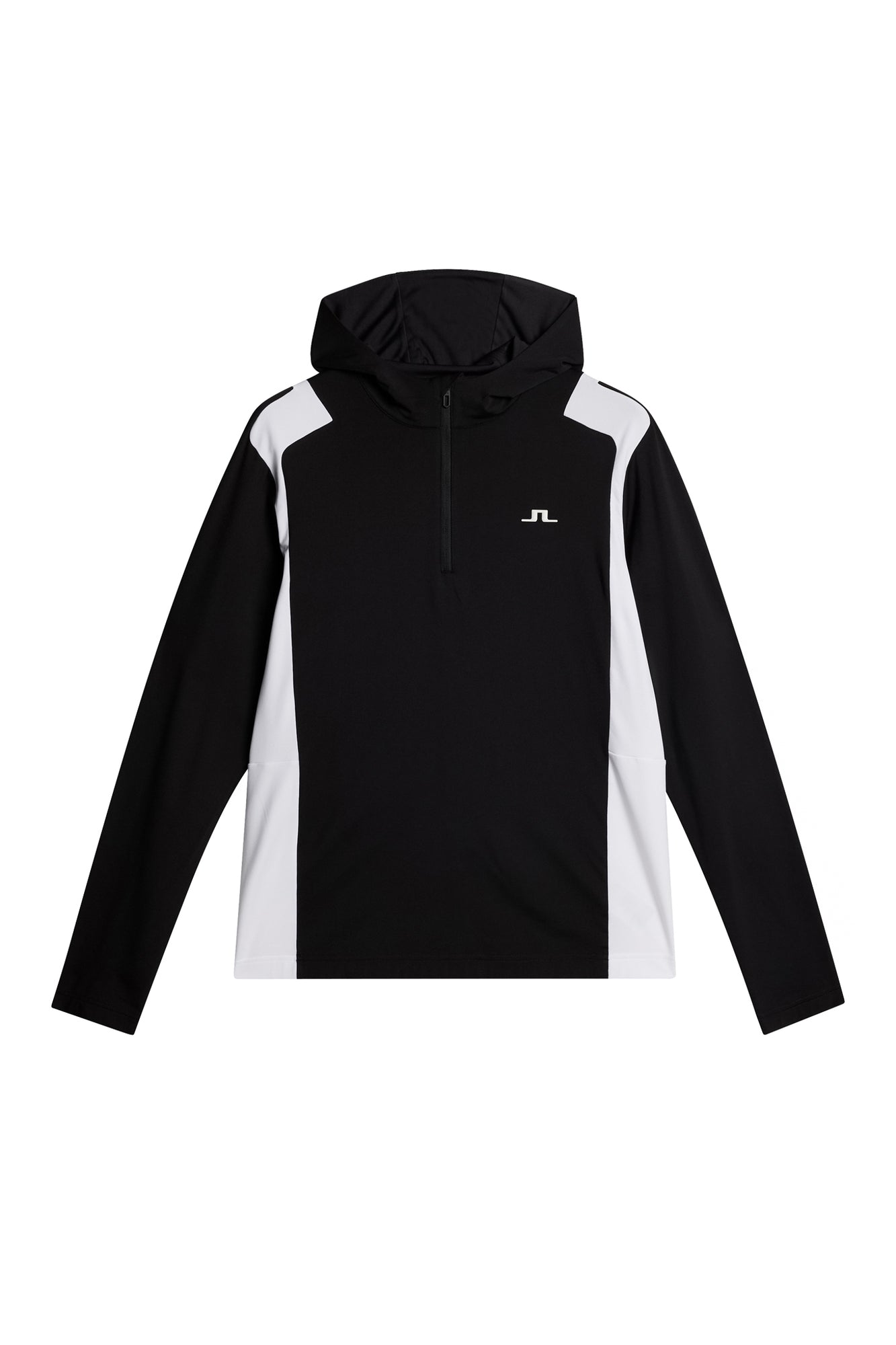 Men | Lukas Quarter Zip Hood | Black