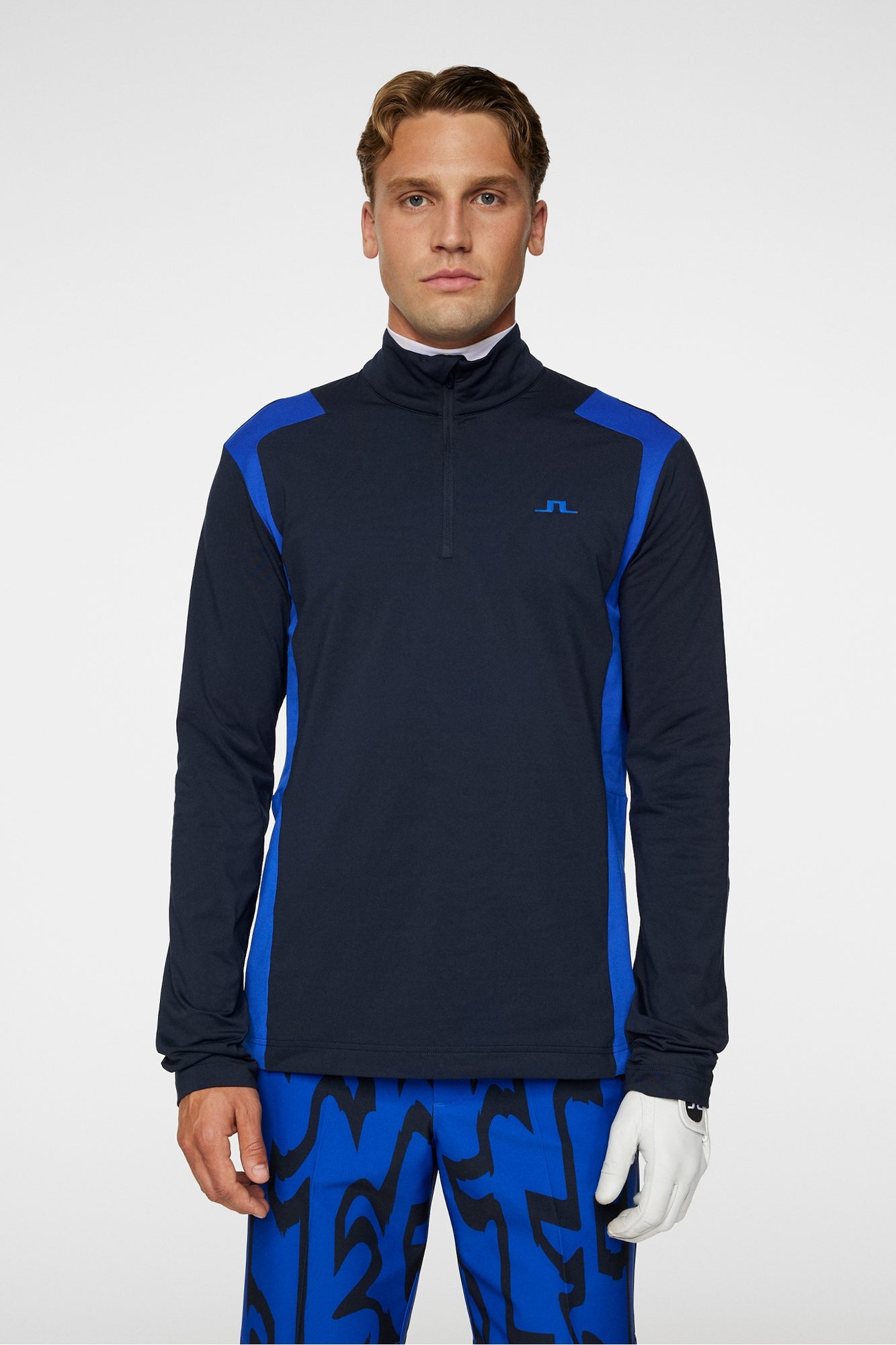 Men | Lukas Quarter Zip Mid Layer | Club Blue