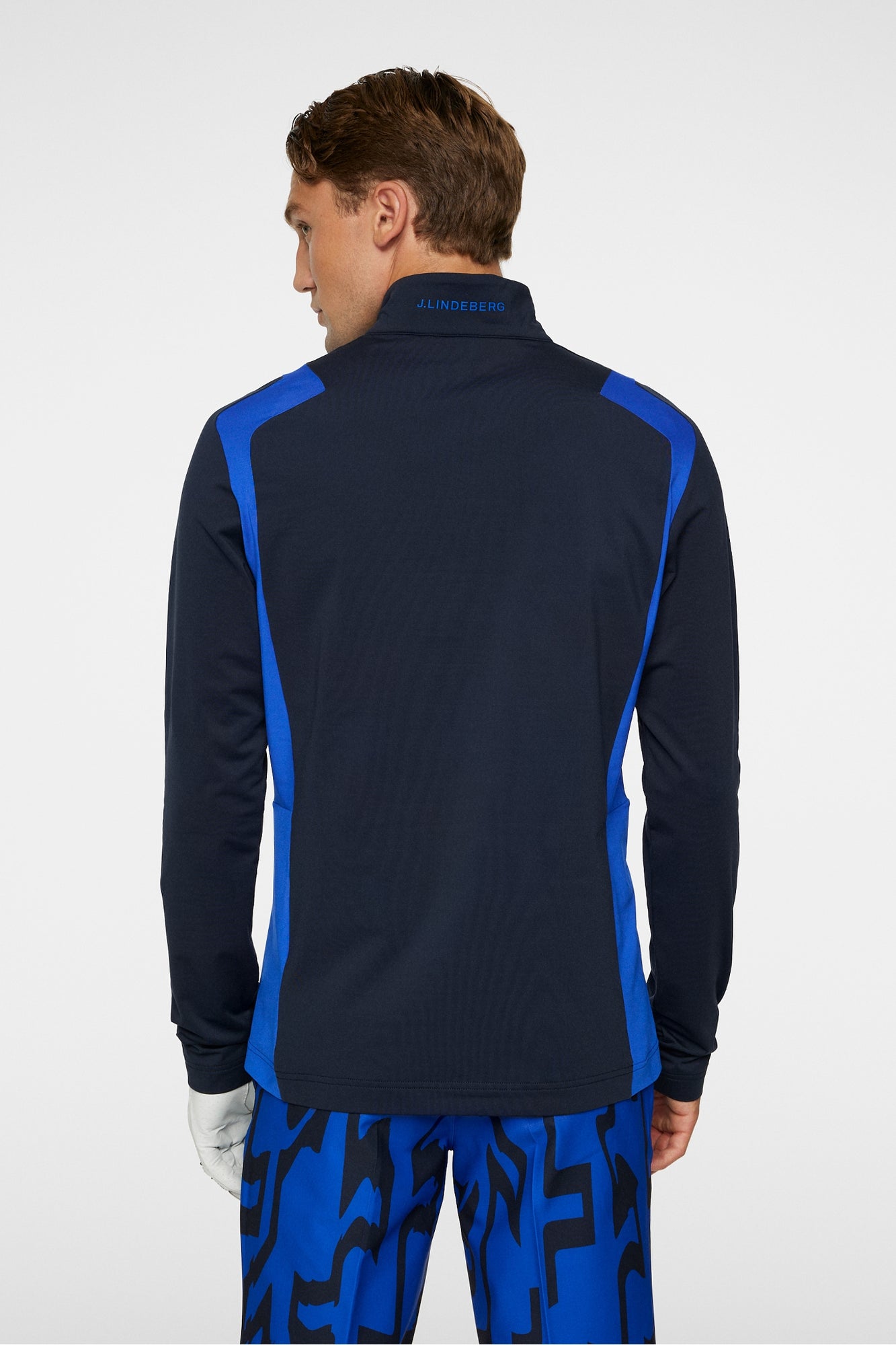 Men | Lukas Quarter Zip Mid Layer | Club Blue