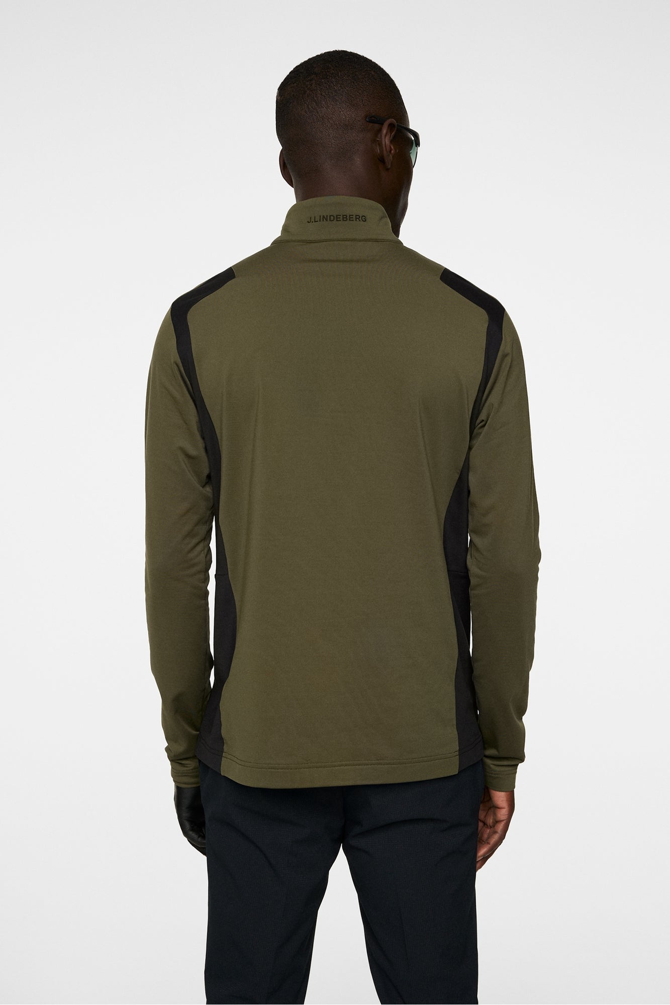 Men | Lukas Quarter Zip Mid Layer | Forest Green