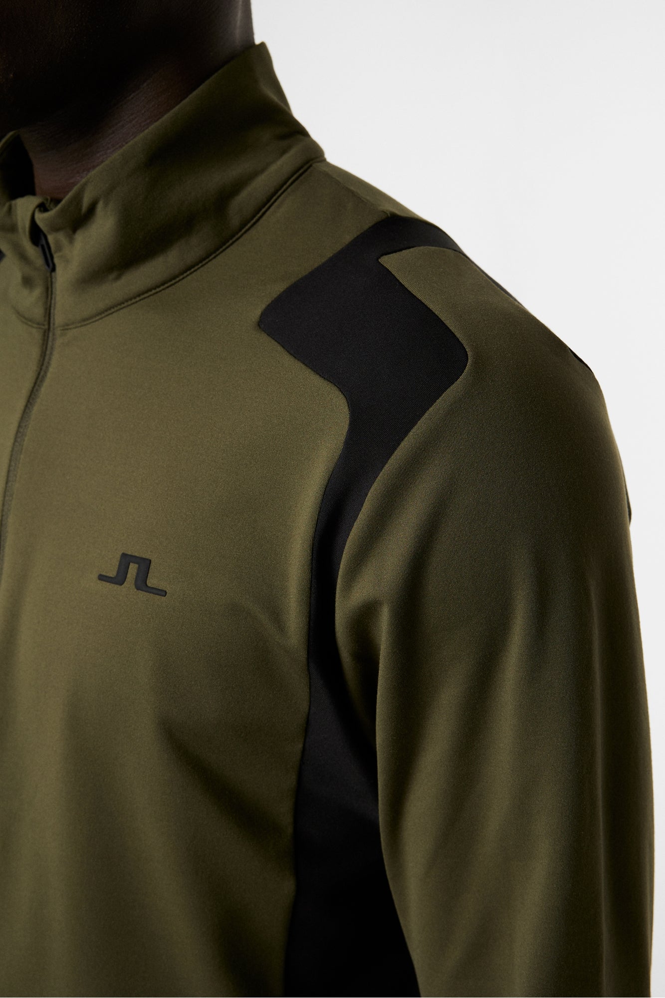 Men | Lukas Quarter Zip Mid Layer | Forest Green