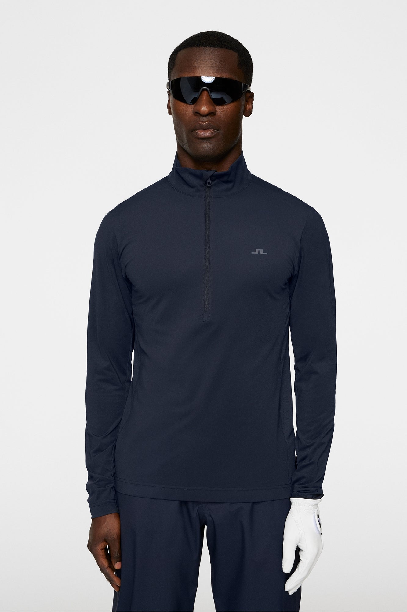 Men | Luke Half Zip Mid Layer | JL Navy (V1)