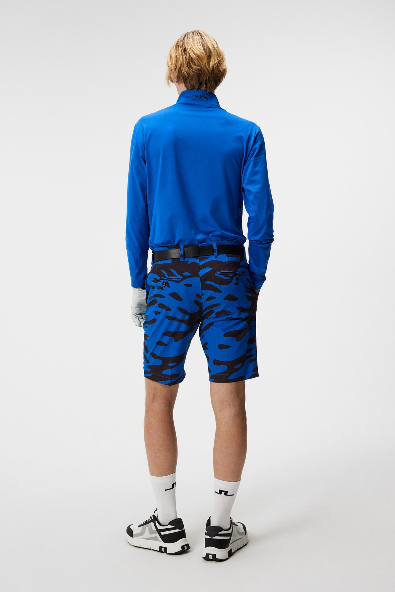 Men | Luke Quarter Zip Mid Layer | Nautical Blue