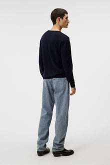 Men | Lyle Merino Creneck Sweater | Navy
