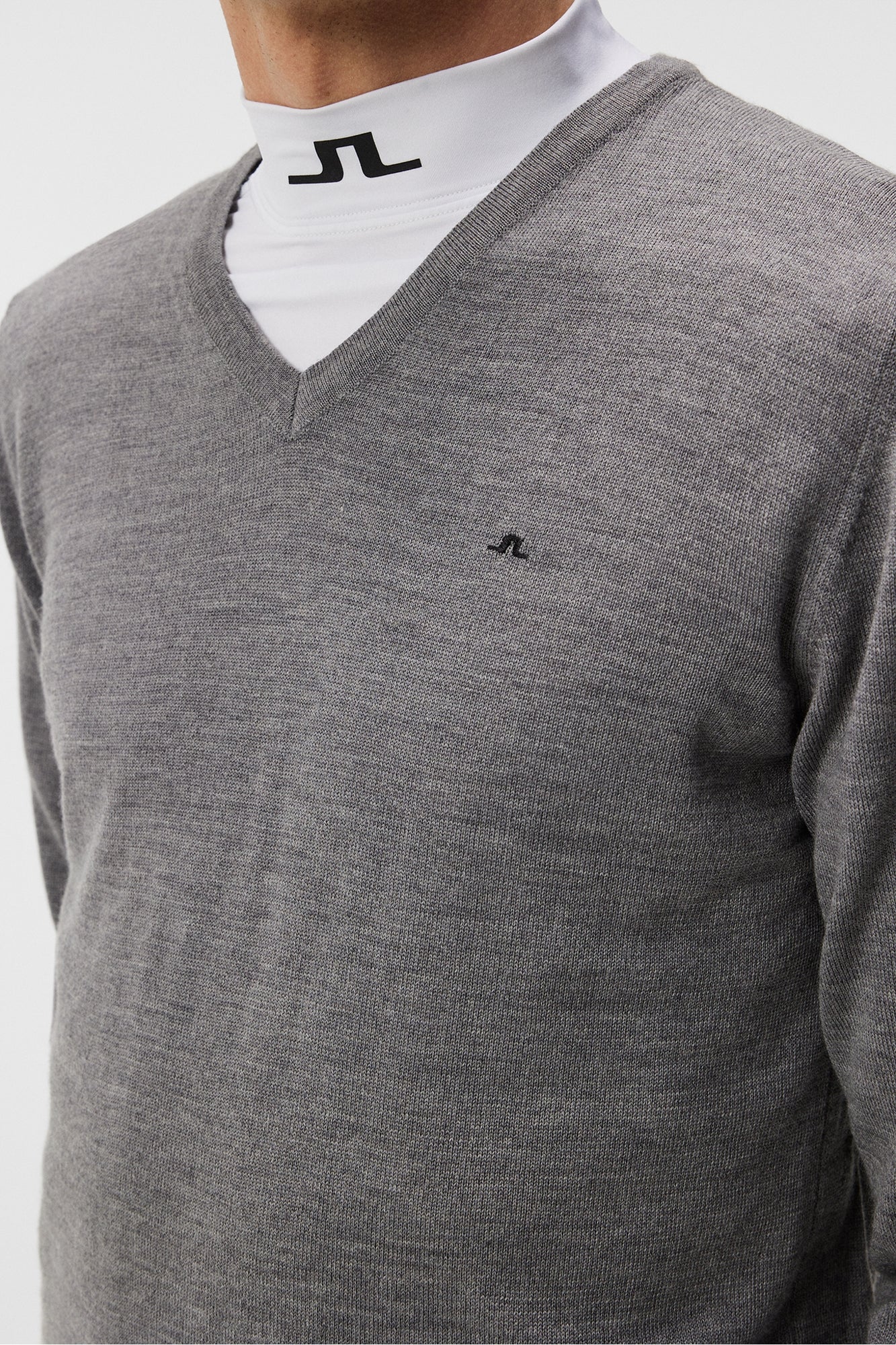 Men | Lymann-True Merino | Grey Melange