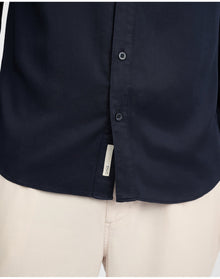 Men | Lyocell Long Sleeve Shirt | Midnight