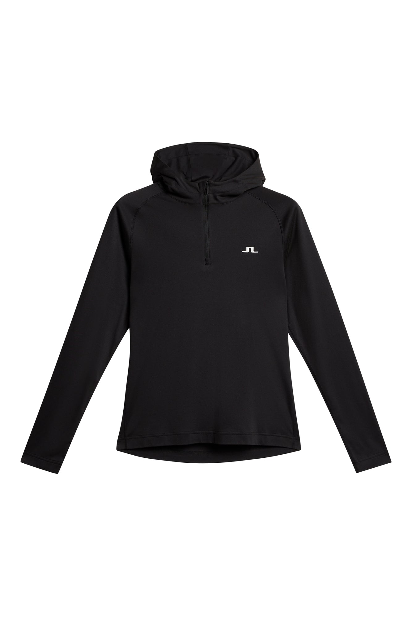 Men | Mario Quarter Zip Hood | Black