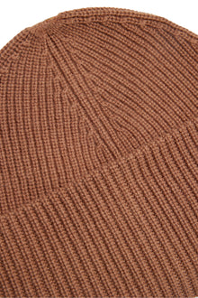 Men | Monti Cashmere Blend Beanie | Tiger Brown