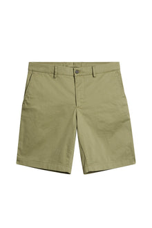 Men | Nathan Cloud Satin Shorts | Oil Green