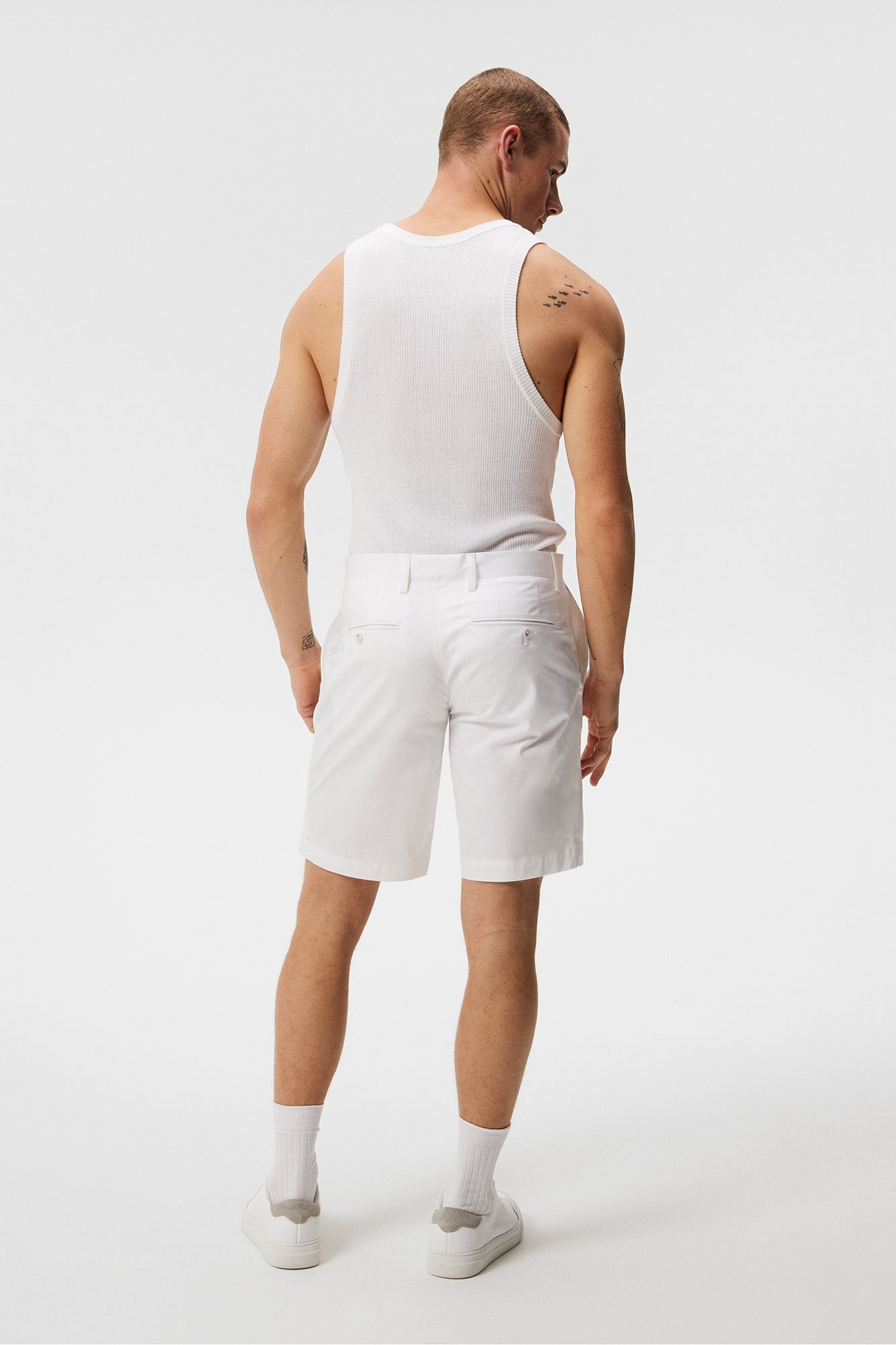 Men | Nathan Super Satin Shorts | White