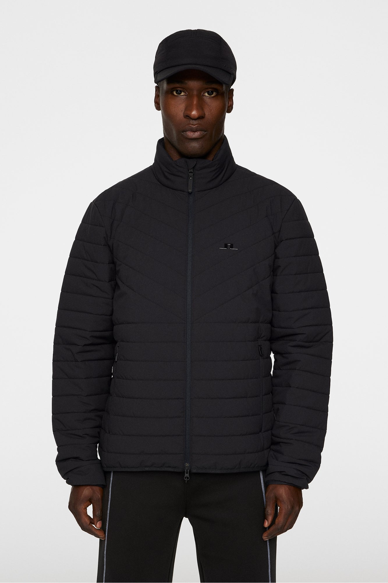 Men | National Quilted Jacket | Black (V1)