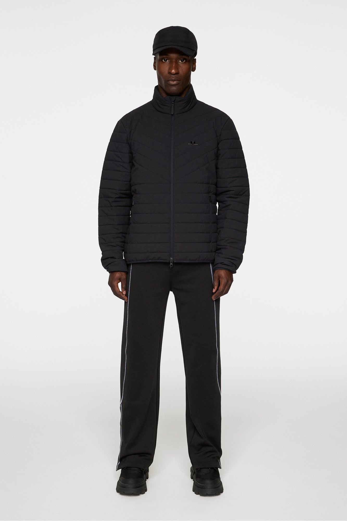 Men | National Quilted Jacket | Black (V1)