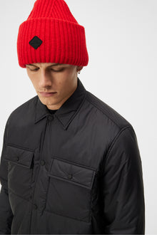 Men | Nile Padded Overshirt | Black