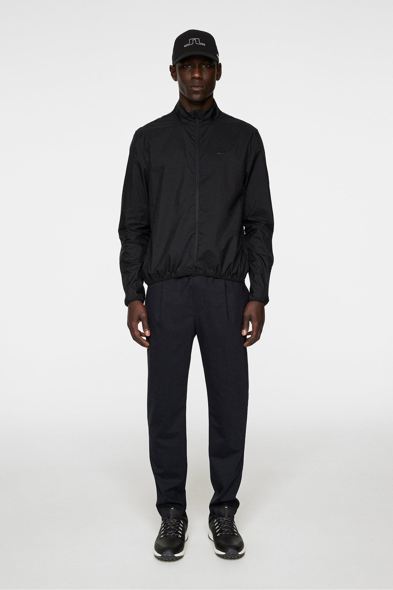 Men | Orson 3D Knit Wind Jacket | Black