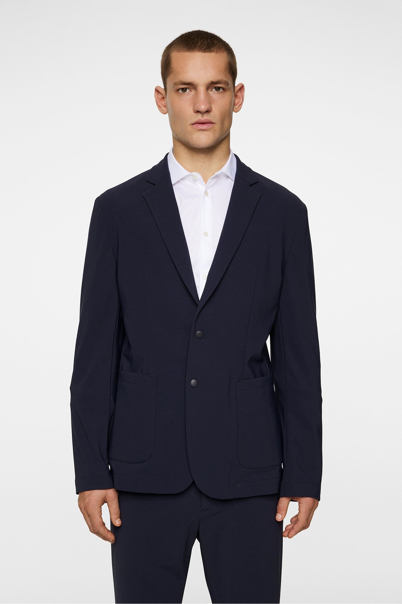 Men | Pat U Bonded Jersey Blazer | JL Navy (V1)