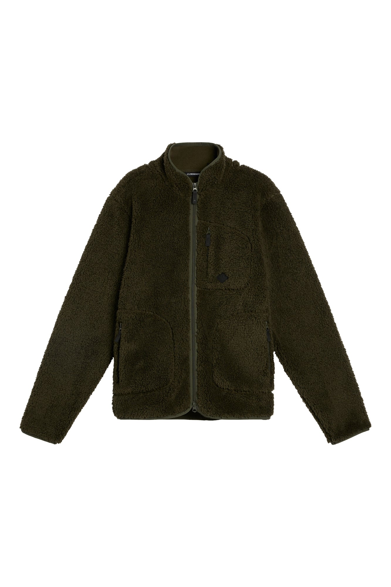 Men | Patrik Pile Fleece Jacket | Forest Green