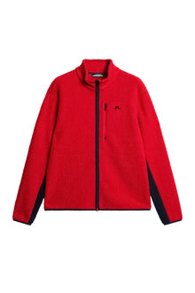 Men | Peter Pile Jacket | Barbados Cherry