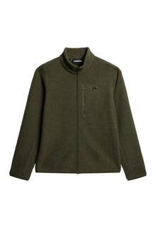 Men | Peter Pile Jacket | Forest Green
