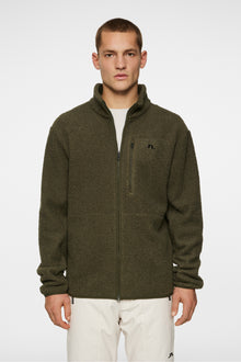 Men | Peter Pile Jacket | Forest Green