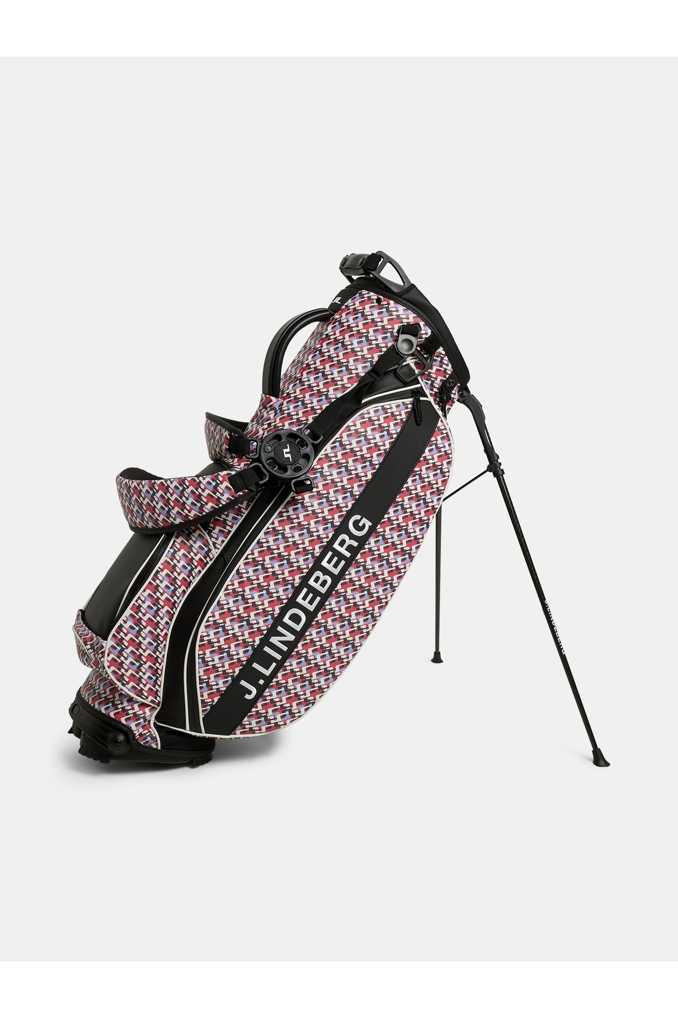 Men | Play Stand Bag Print | JL Micro Bridge Rose Red