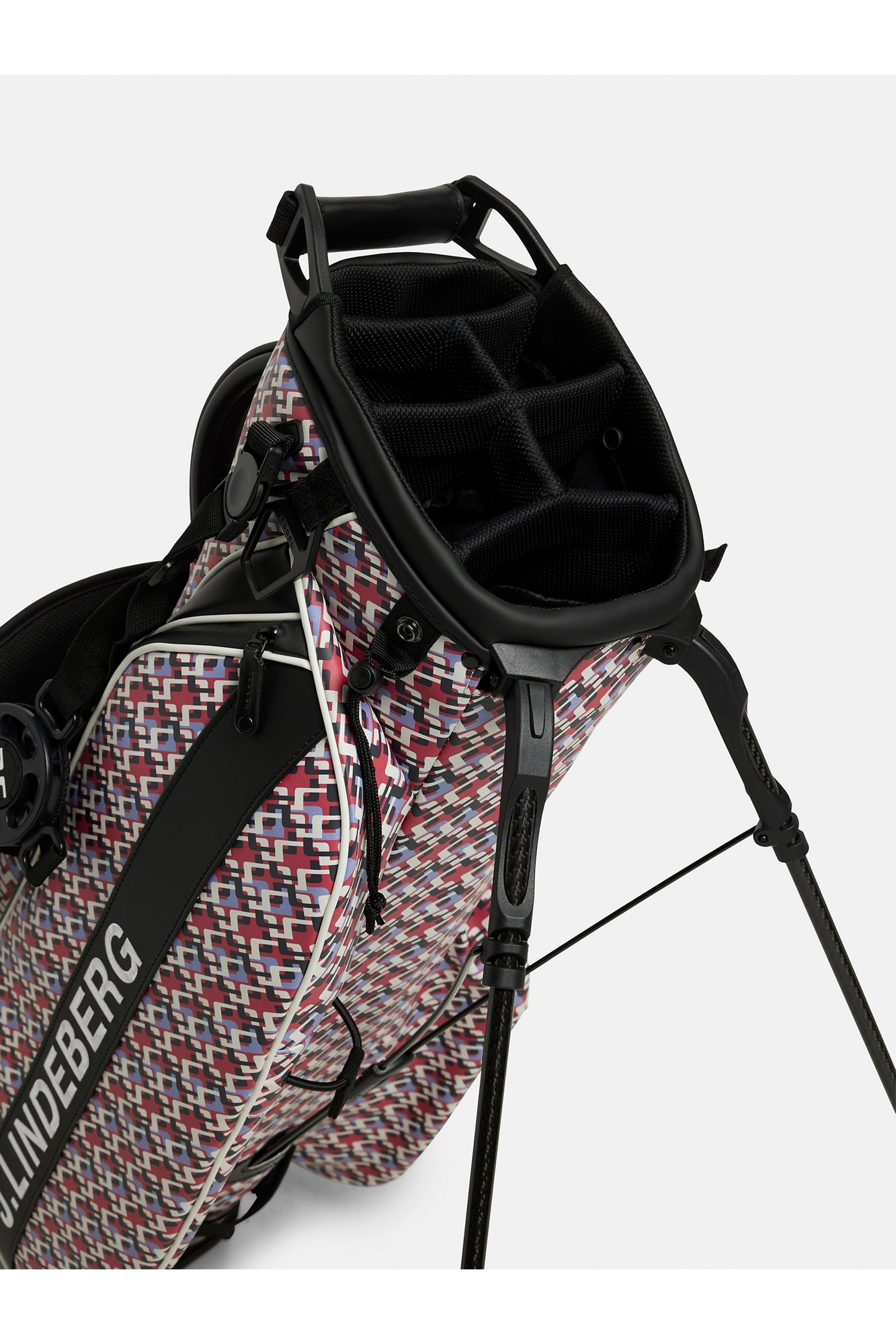 Men | Play Stand Bag Print | JL Micro Bridge Rose Red