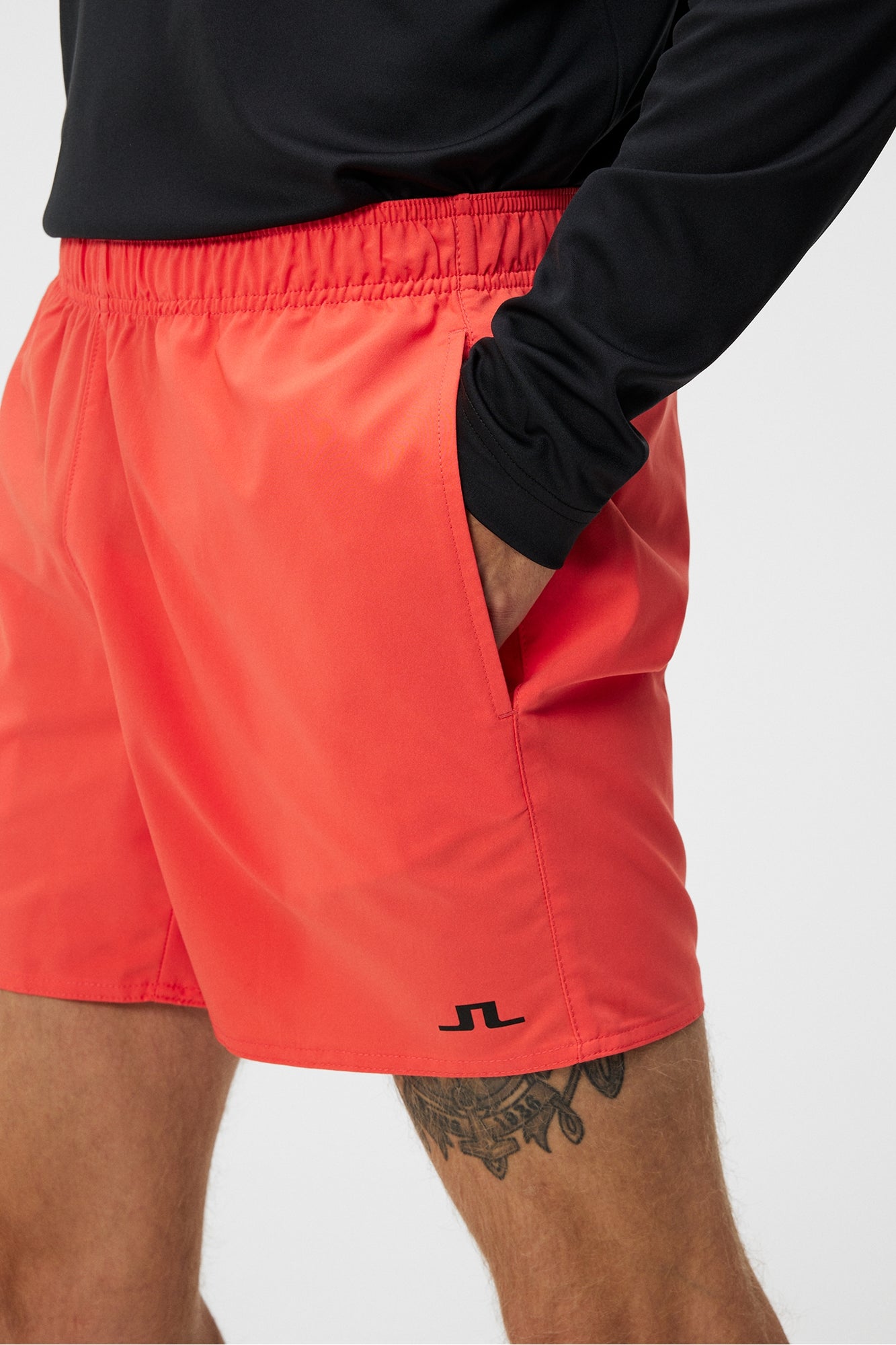 Men | Preston Shorts | Hot Coral