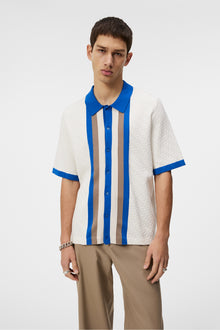 Men | Rayne Jacquard Monograshirt | Cloud White