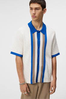 Men | Rayne Jacquard Monograshirt | Cloud White