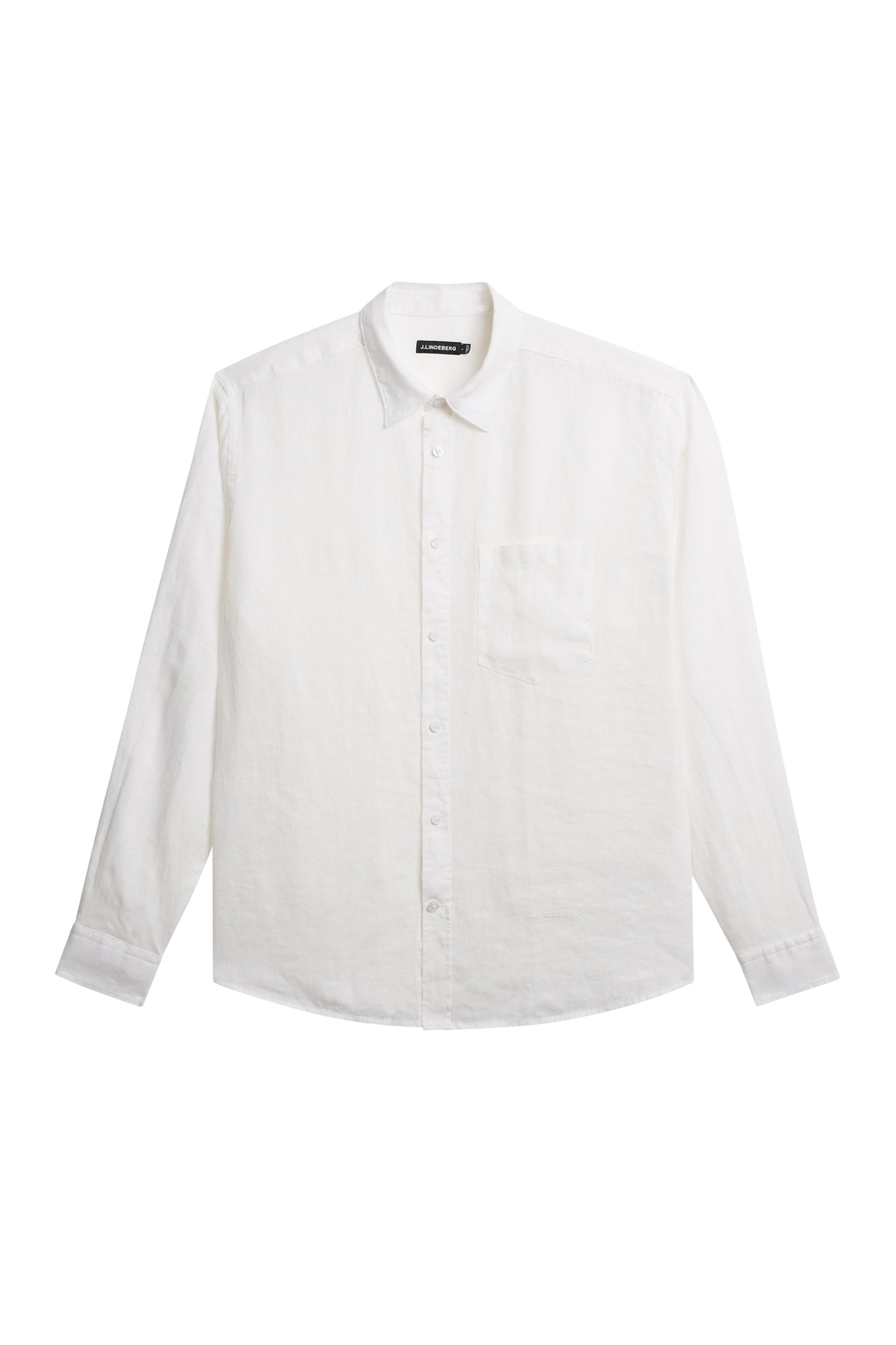 Men | Reg Ls Clean Linen Shirt | White