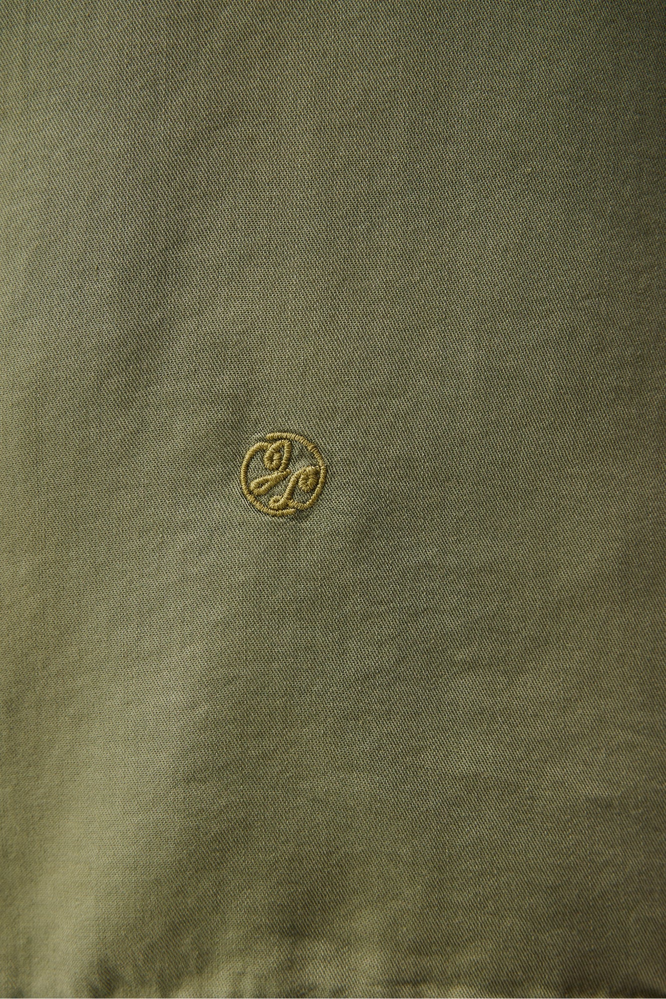 Men | Reg SS Light Tencel Shirt | Oil Green