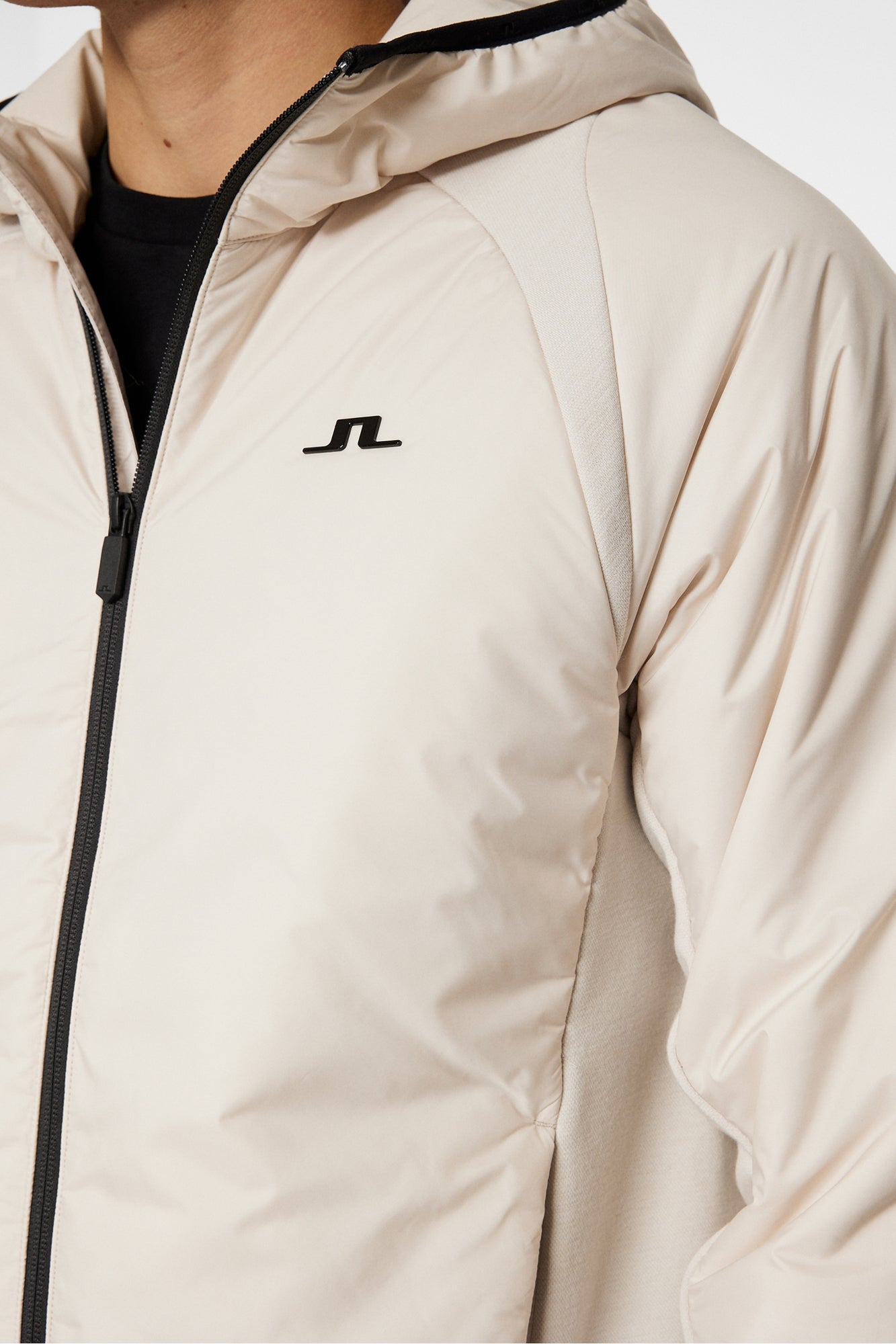 Men | Shawn Hybrid Hooded Jacket | Moonbeam