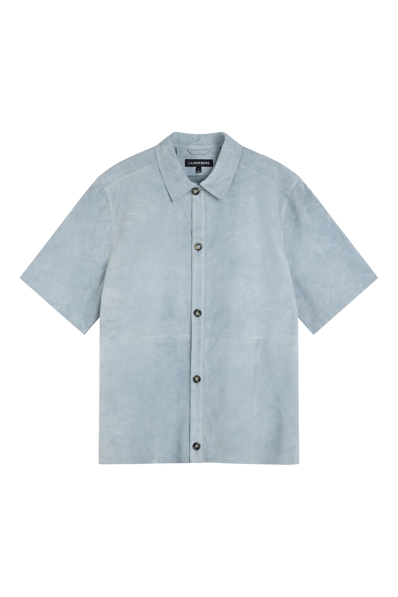 Men | Shorty SS Suede Shirt | Drea | Dream Blue