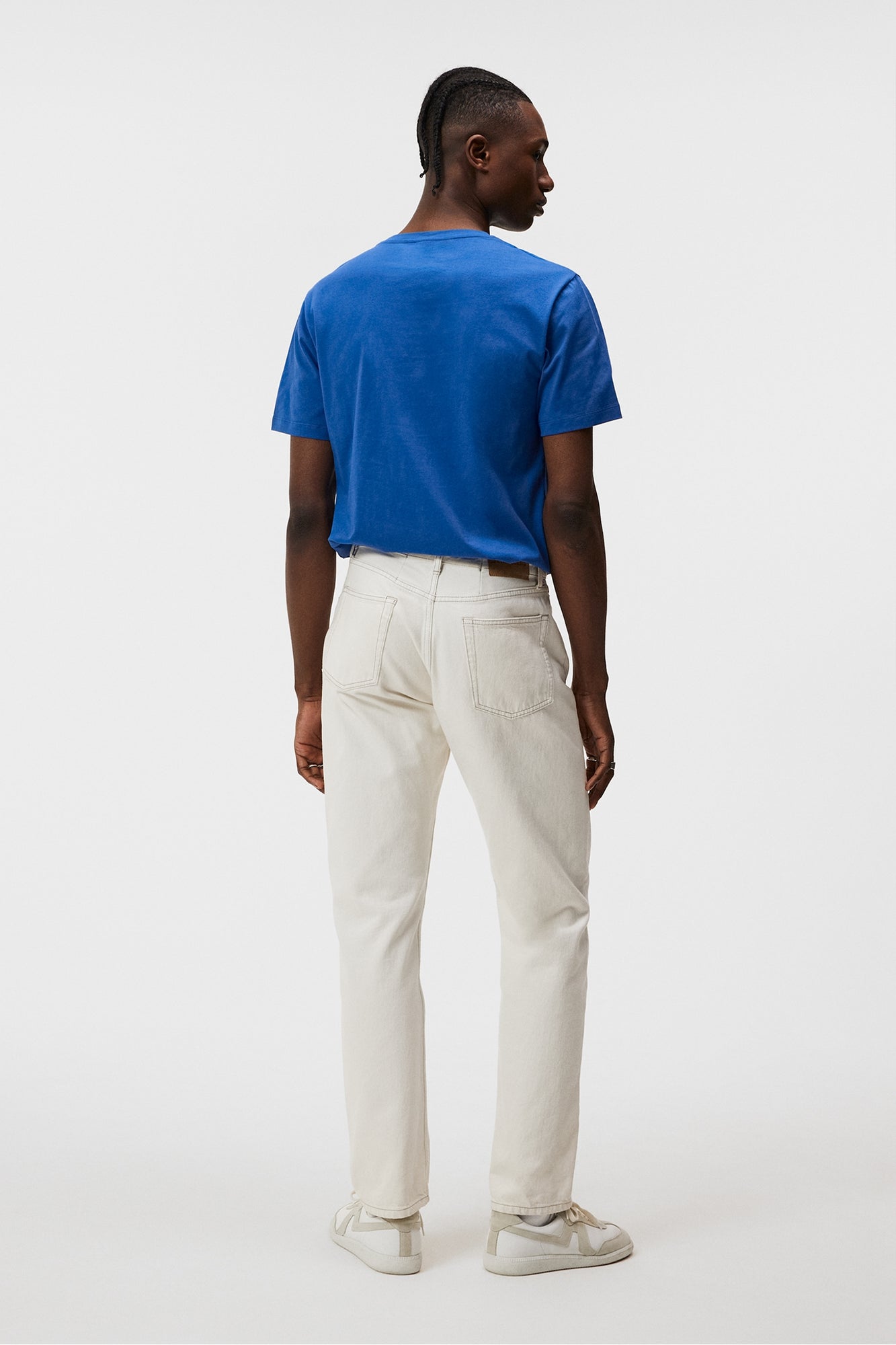 Men | Sid Basic Cotton Tee | Blue Quartz