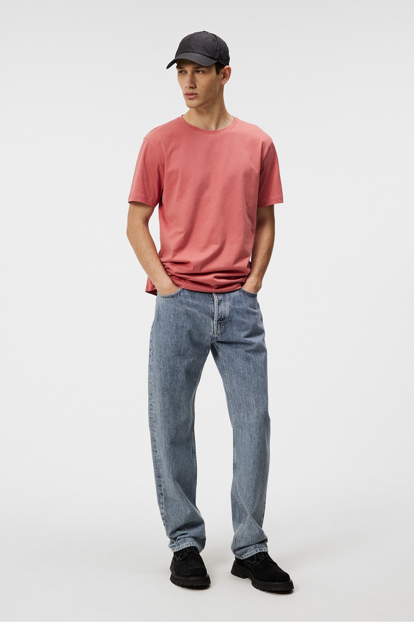 Men | Sid Basic T-Shirt | Dusty Cedar