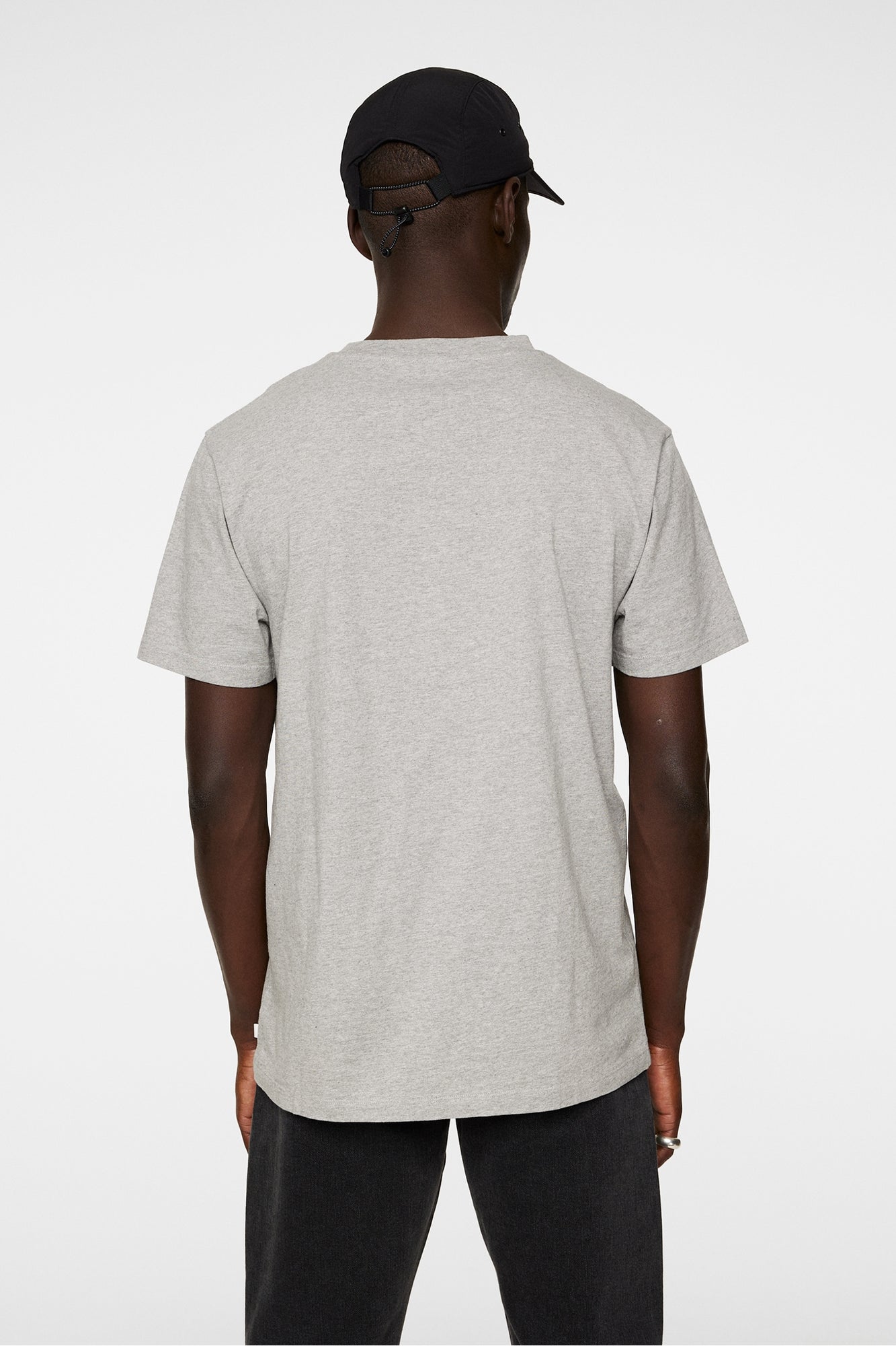Men | Sid Basic T-Shirt | Light Grey Melange (V1)